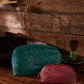 Myra Helena Bloom Embossed Leather Multi-pouch in Sierra Blue