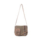 Myra Outlaw's Travels Leather Shoulder Bag in Rodeo Olive
