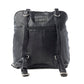 Myra Stormrider Buckled Genuine Leather Bag in Shadow Black