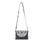 Myra Sahara Sky Crossbody Bag in Frosted Black