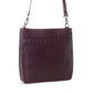 Myra Zidana Mirelle Woven Veg Tanned Leather Sling Bag in Mulberry Shine