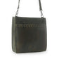 Myra Zidana Mirelle Woven Veg Tanned Leather Sling Bag in Oliva Nero