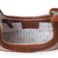 Myra Zidana Winchester Loop Veg Tanned Leather Shoulder Bag in Maple Glaze