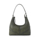 Myra Zidana Winchester Loop Veg Tanned Leather Shoulder Bag in Midnight Olive