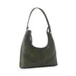 Myra Zidana Winchester Loop Veg Tanned Leather Shoulder Bag in Midnight Olive