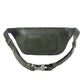 Myra Zidana Amarillo Handstitched Veg Tanned Leather Fanny Pack in Saddle Moss