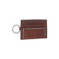 Myra Zidana Steelhoof Studded Veg Tanned Leather Wallet in Dark Timber