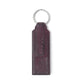Myra Zidana Highland Studded Veg Tanned Leather Keyfob in Maroon Smoke