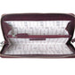 Myra Zidana Elko Braided Veg Tanned Leather Wallet in Merlot Smoke