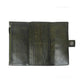 Myra Zidana Santa Fe Woven Veg Tanned Leather Wallet in Luna Green