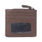 Myra Briar Creek Handtooled Leather Credit Card Holder in Sage Tan