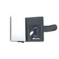 Myra Silver Creek Leather Credit Card Holder in Ashen Grey