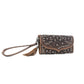 Myra Wildflower Story Handtooled Leather Wallet in Earth Bloom