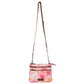 Myra Maple Ridge Cotton & Leather Crossbody Bag in Rose Petal