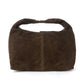 Myra Saddle Weave Genuine Suede Leather Bag in Bridle Bronze