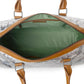 Myra Ranger's Echo Snake Print Leather Duffle Bag for Men in Aurora Viper