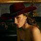 Myra Starfall Fringe Earrings in Wildberry