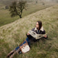 Myra Maple Creek Handtooled Bag in Sandroot Brown