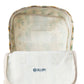 Myra Pine Meadow Cotton & Leather Crossbody Bag in Mustard Cream