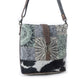 Myra Willow Trace Canvas & Hairon Bag in Geo Sage