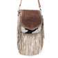 Myra Dusty Lariat Concealed Carry Bag in Saddle Brown