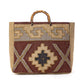 Myra Desert Loom Jute Weekender Bag in Saffron Dune