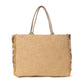 Myra Desert Loom Jute Weekender Bag in Sunbaked Aureate