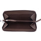 Myra Autumn Brook Handtooled Hairon Leather Women’s Wallet in Toffee Saddle