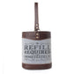 Myra Textura Cotton & Leather Wine Holder in Saddle Frost