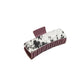 Myra Trailmark Black & White Hairon Hair Clip