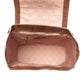 Myra Yellowstone Timber Pass Hairon Handtooled Leather Concealed Carry Bag in Caramel Tan