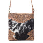 Myra Yellowstone Wind River Handtooled Bag in Midnight Sable