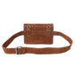 Myra Yellowstone Highland Range Suede Leather Belt Bag in Desert Tan