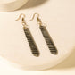 Myra Driftline Drop Earrings in Iron Stripe