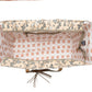 Myra Brookside Cotton & Leather Weekender Bag in Warm Tan