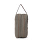 Myra Sunstone Cotton & Leather Boot Bag in Clay Fern