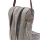 Myra Sunstone Cotton & Leather Boot Bag in Clay Fern