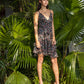 NIGHTLY FLOWERET DRESS