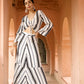 Streaky Smudgy Top and Skirt