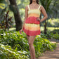 Vivid Colour Top And Shorts