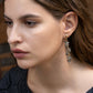 Mirror Maze Drop Earrings