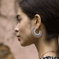 Zebra Zeal Hoop Earrings