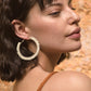 Pearl Gala Hoop Earrings