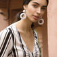 Crystal Clear Hoop Earrings