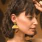 Tiger Eyes Drop Earrings