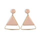 Dainty Pink Drop Earrings