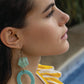 Green Dream Drop Earrings