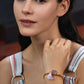 Purple Floret Bracelet