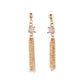 Netted Fall Drop Earrings