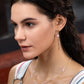 Netted Fall Drop Earrings
